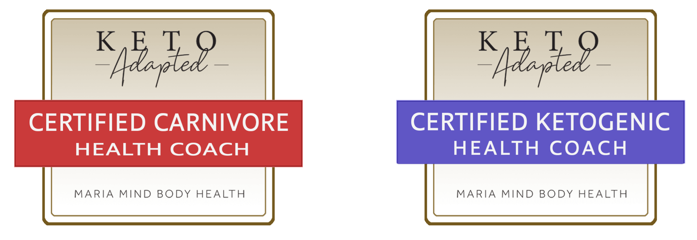 Certified Carnivore Health Coach Badge
